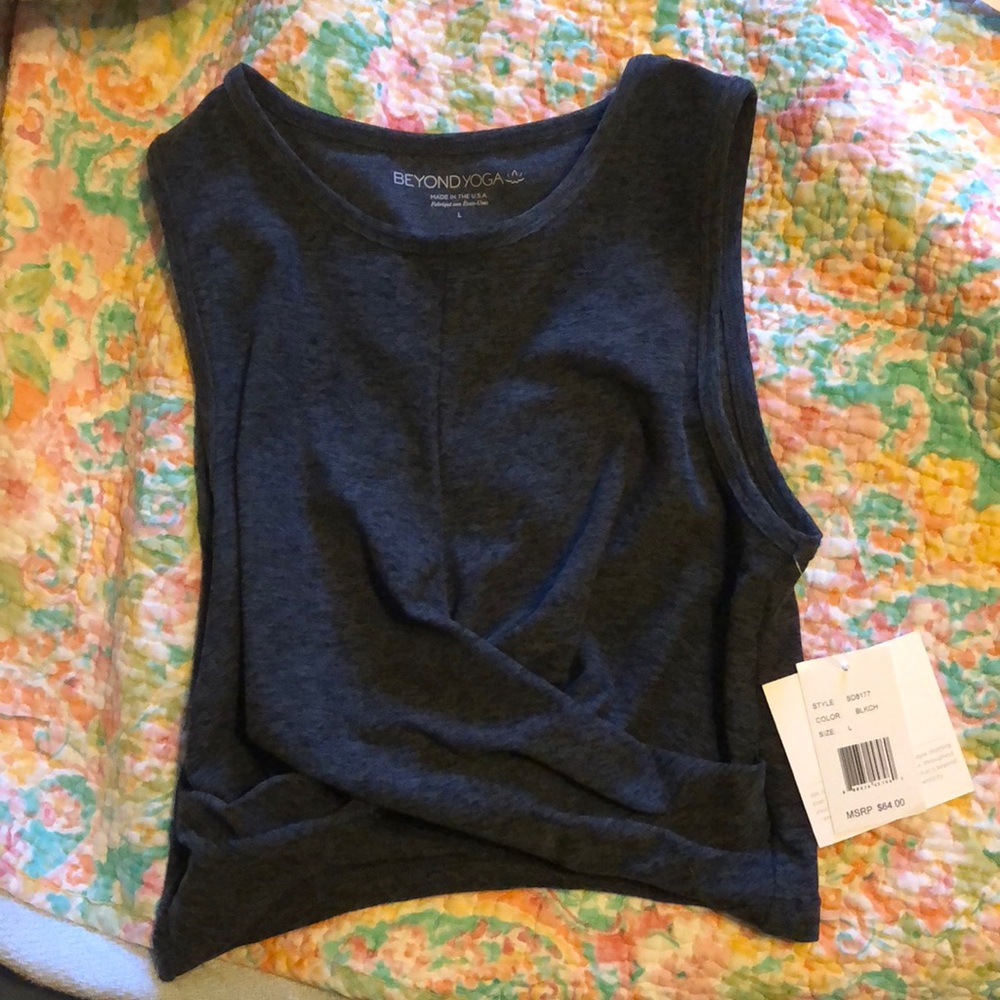 Beyond Yoga cross roads bralette